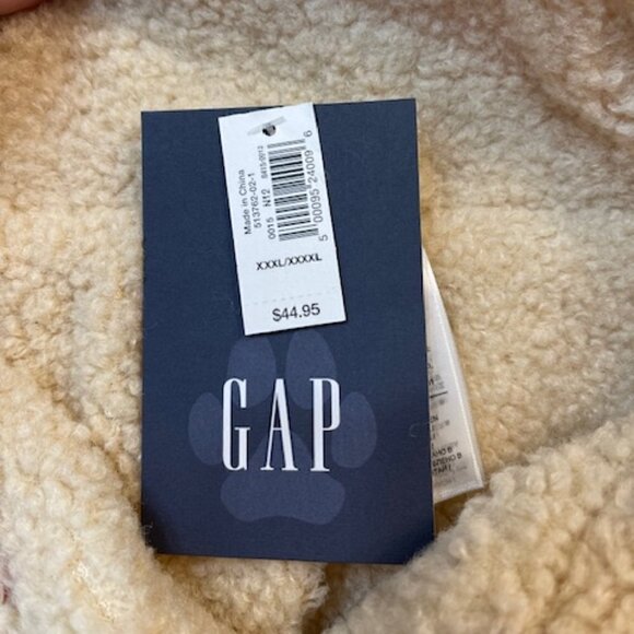 GAP Hot Pink Fleece Lined Puffer Coat for Dogs, Fits 50-75 lbs (2 Available) - Picture 7 of 9